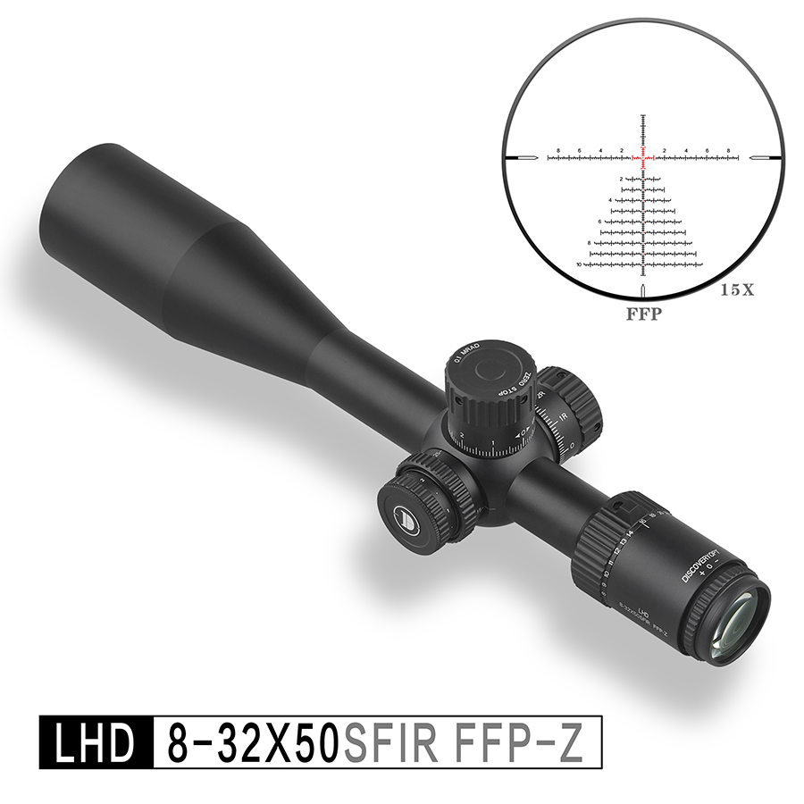 Discovery Optics LHD 8-32X50SFIR FFP-Z 0.1MRAD